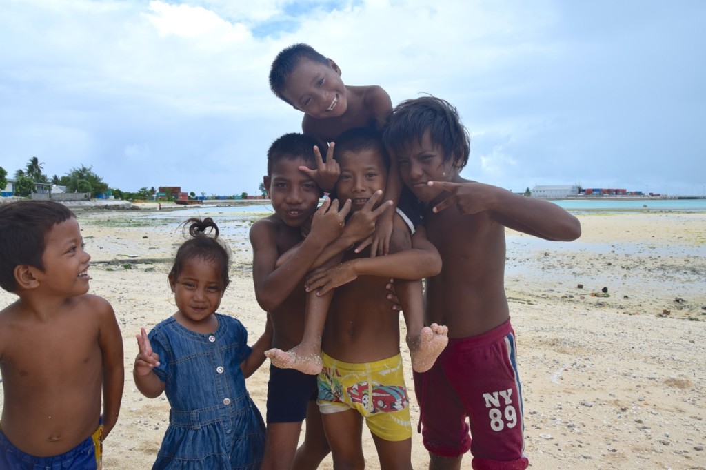 Kiribati Tarawa Local Kids