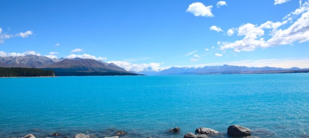 New Zealand Lake Pukaki Header